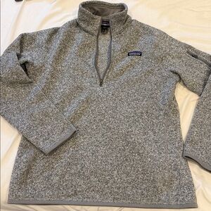 Patagonia Better Sweater Gray Fleece Pullover size L
